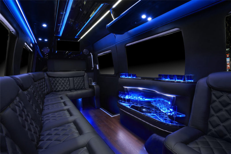 New Mercedes Sprinter Limousine - Think Escape